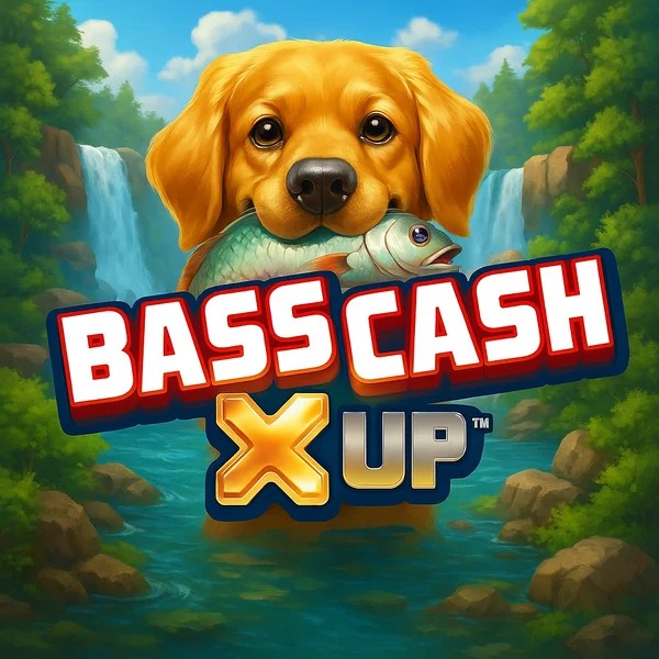 Bass Cash X UP logo by Alchemy Gaming N1Bet Casino