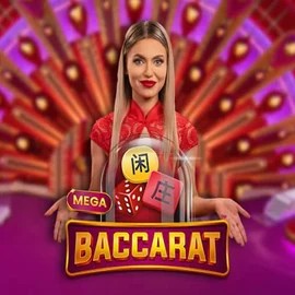 Mega Baccarat slot visual from Pragmatic Play available on n1bets.com.de